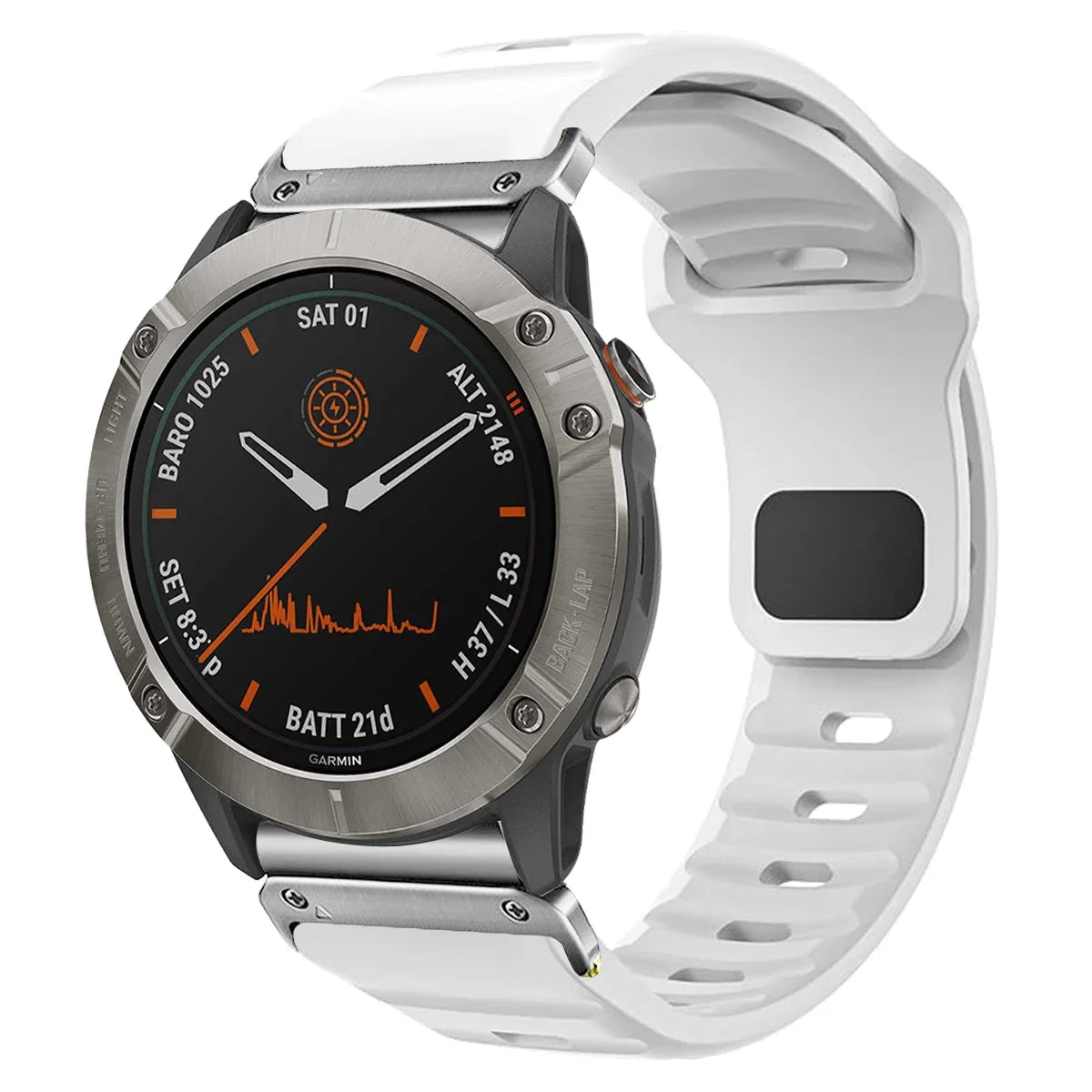 22mm 26mm QuickFit Silicone strap For Garmin Fenix 8 E 7 7X 6X Pro 5XPlus Epix Pro Gen 2 47mm 51mm/Enduro 3 No Gaps Watchband Qme WS 22mm