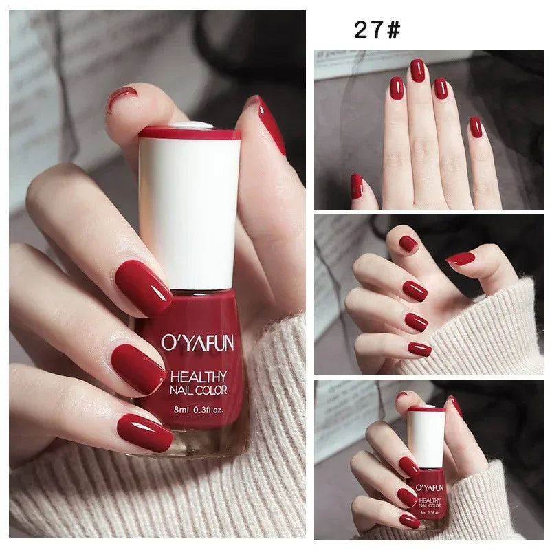 No-bake Nail Polish Art Tearable Quick Dry Normal Without Lamp