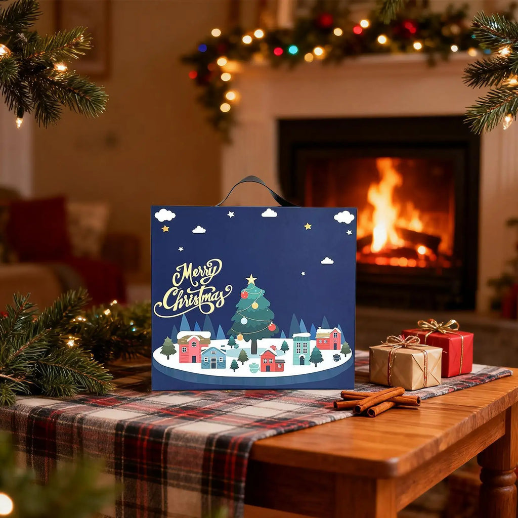 Advent Box Boxes Fill 24 Days Empty Refillable Compartments Teen Qme
