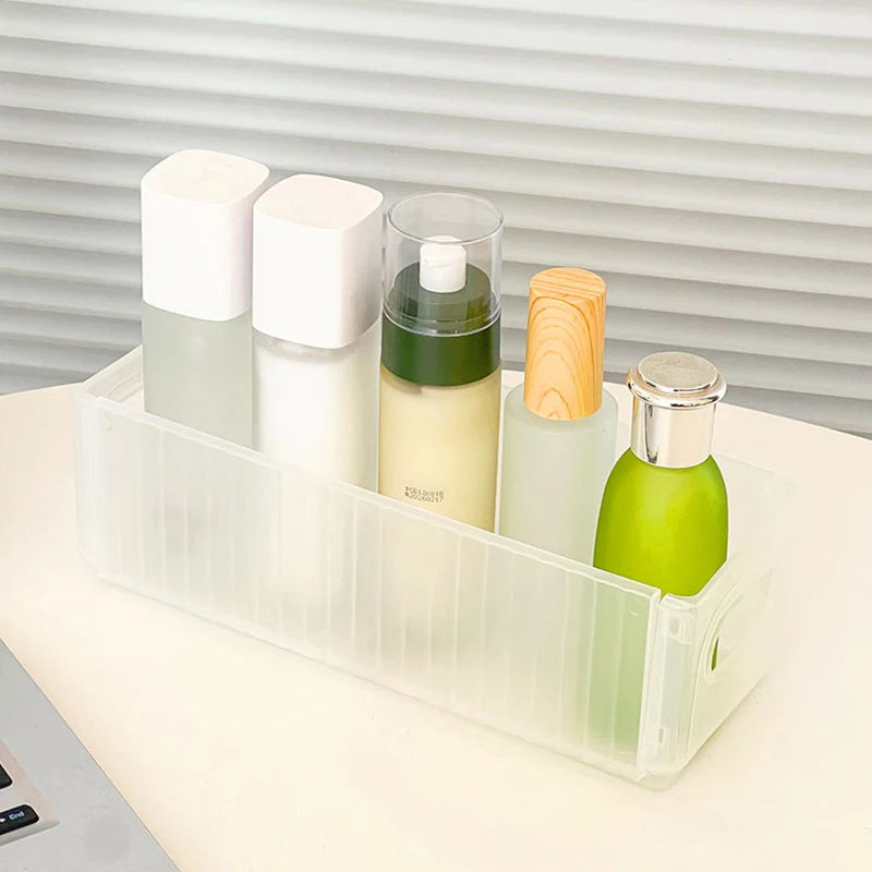 Basket Phone Case Holder Transparent Organizer Storage Box Home Qme