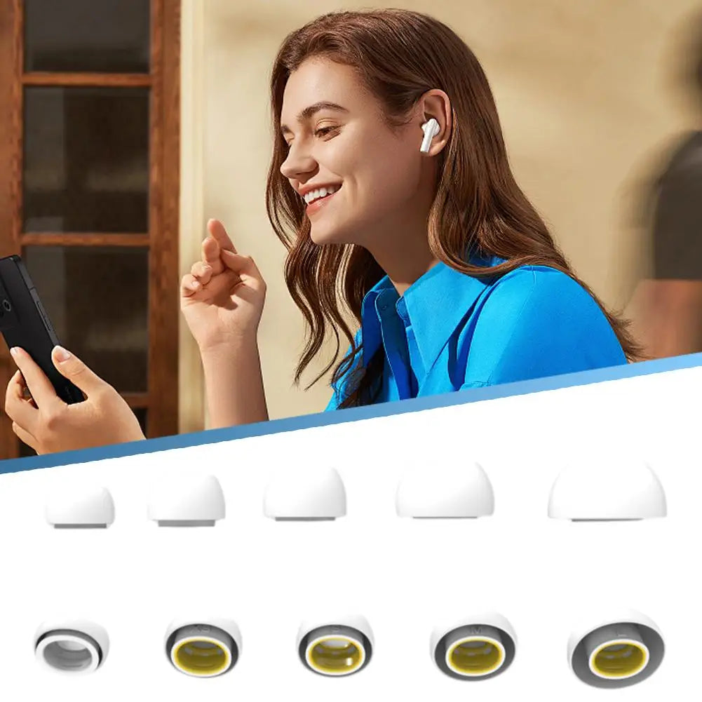 For Apple AirPods Pro 3 Ear Tips Buds Replacement Rubber Eartips Soft Silicone Earbuds Covers Accessories For AirPods Pro 3 Qme