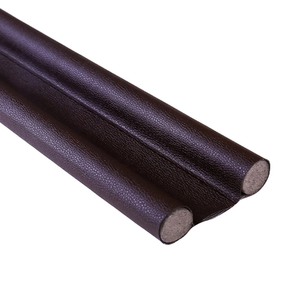 1pc 96cm Door Seal Strip Draught Excluder Stopper Door Bottom Wind Sweep Blocker Waterproof Door Draft Stoppers Sealing Strips Qme Dark Brown