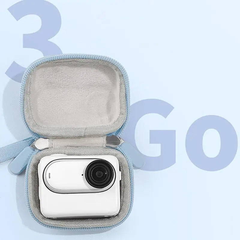 Mini Storage Bag Insta360 GO 3 3S Protective Box Waterproof Portable Qme