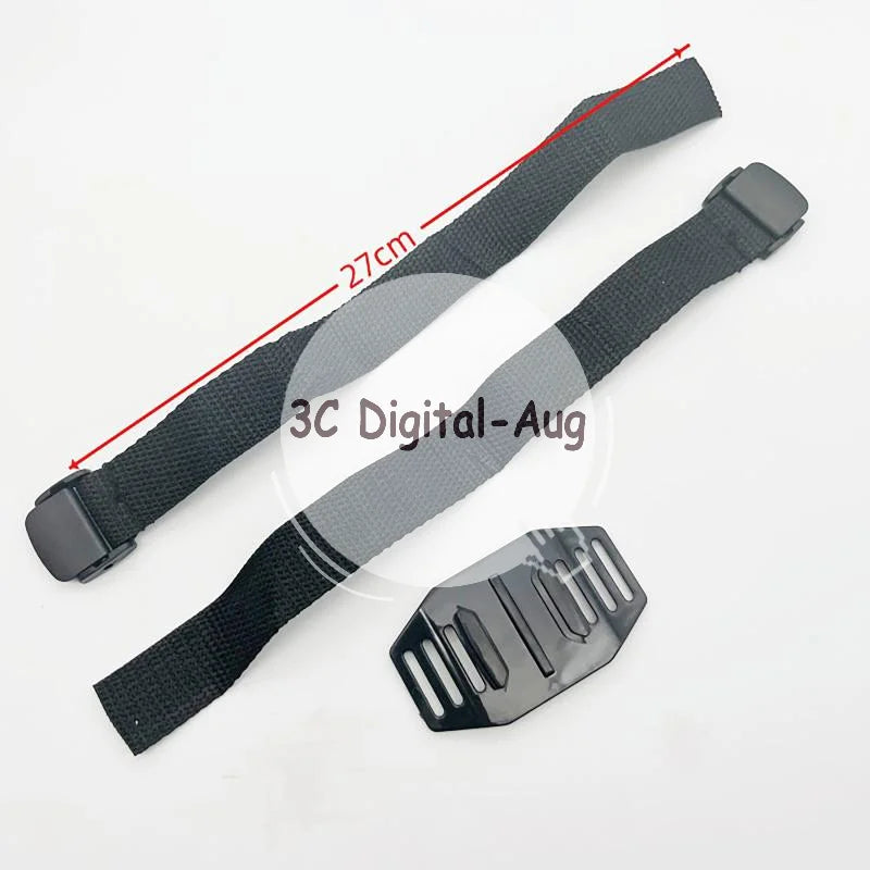 First View Shooting Helmet Strap Mount Action Camera Fixed Belt Qme