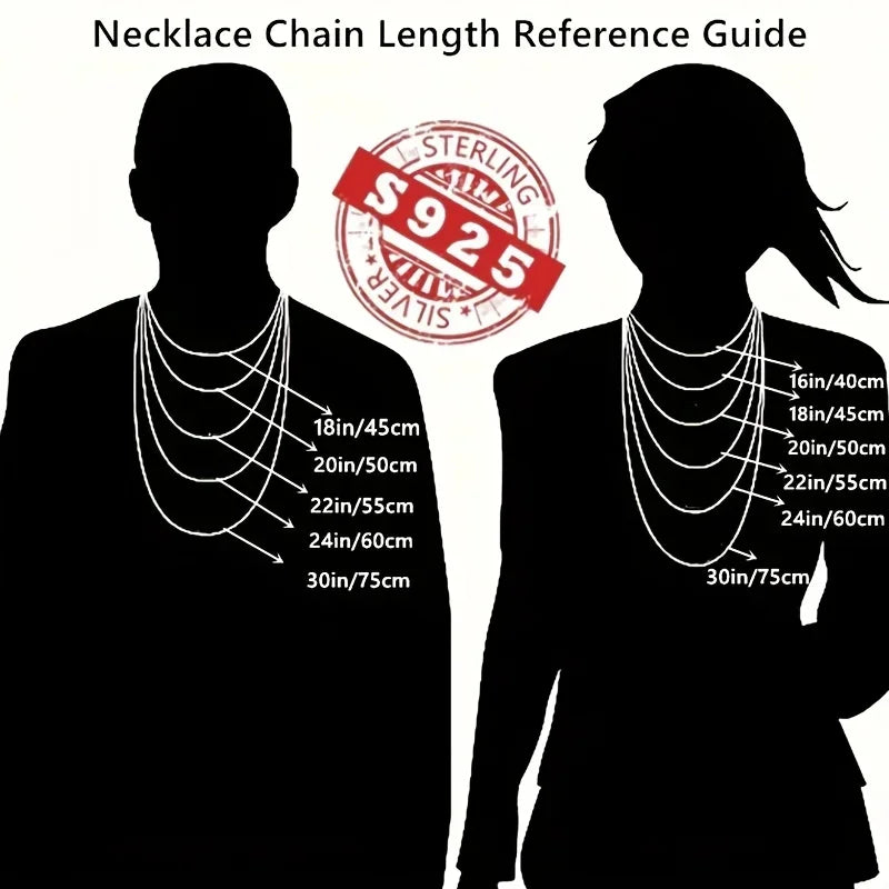 New Original 925 Sterling Silver classic Flat Snake 2MM Chain Necklace for Women men Fashion Jewelry Wedding Gifts Qme