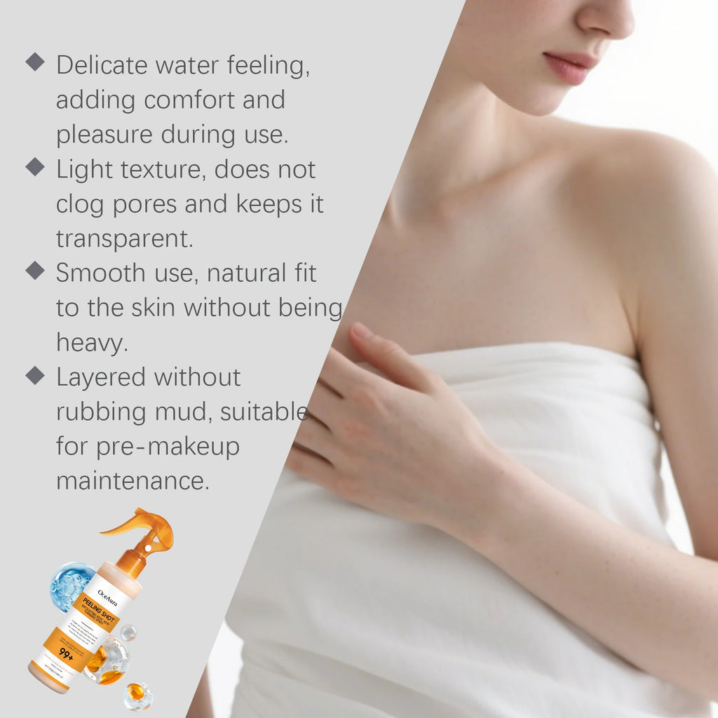 Body Keratin Care Kojic Acid Turmeric Spray Gently Exfoliating Peeling Solution Brightening Hydrating Skin Care All Skin Types Qme