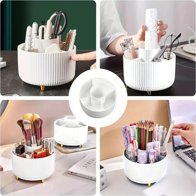 Makeup Brushes Holder Organizer Vanity Desktop Qme