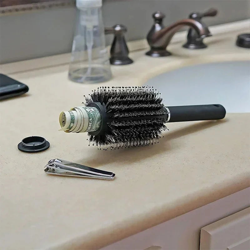 Jewelry Secret Box Brush Perfect Travel Home Hair Comb Diversion Qme