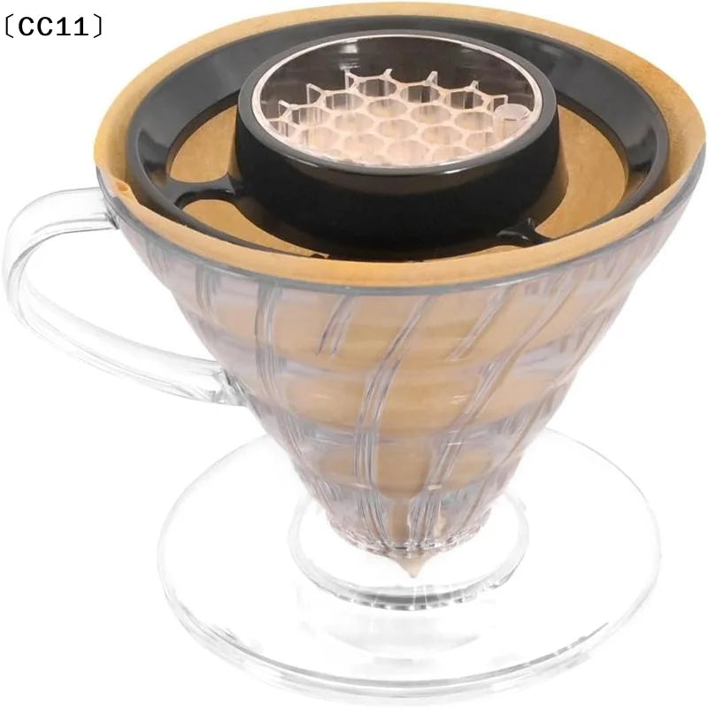 Drip Assist Pour Over Coffee Portable Hand Brew Filter Pourover Qme