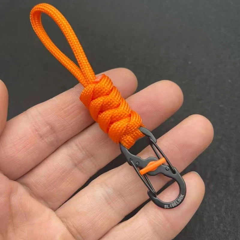 8-shaped Lock Portable Outdoor Lanyard Hanging Buckle Umbrella Rope Qme A2