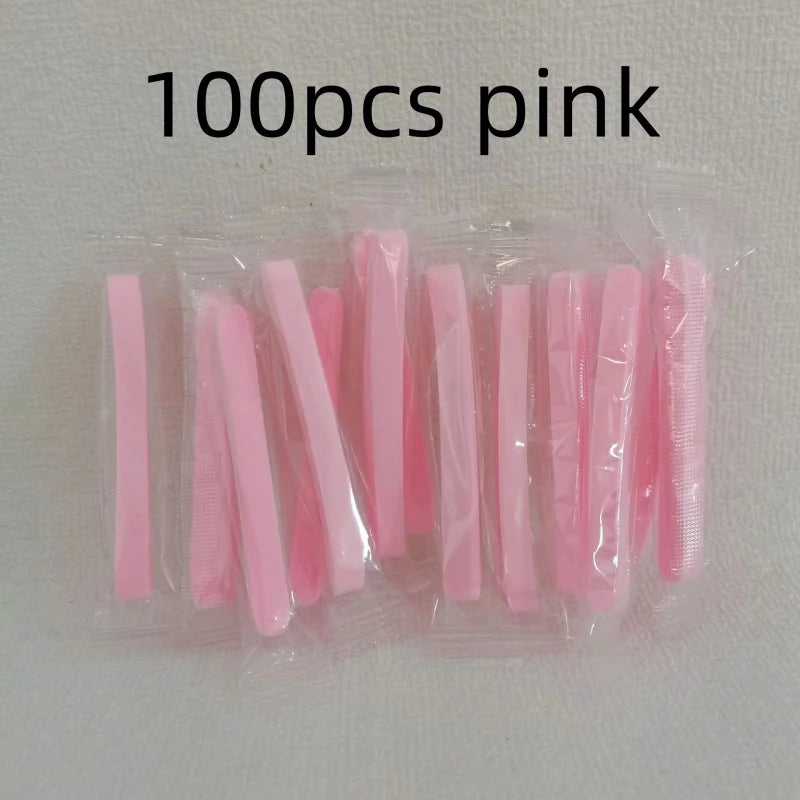 Compressed Face Wash Sponge Kit Ultra Soft Reusable Travel Friendly Perfect for Cleansing Makeup Removal Mask Application Qme 100pcs pink