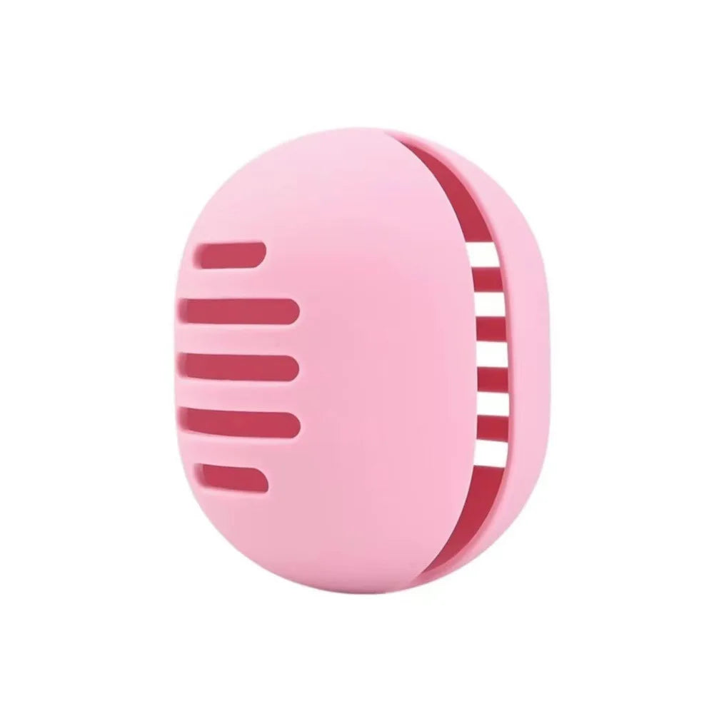 Makeup Sponge Holder Eco-friendly Silicone Multi-hole Beauty Storage Qme Pink China Mainland