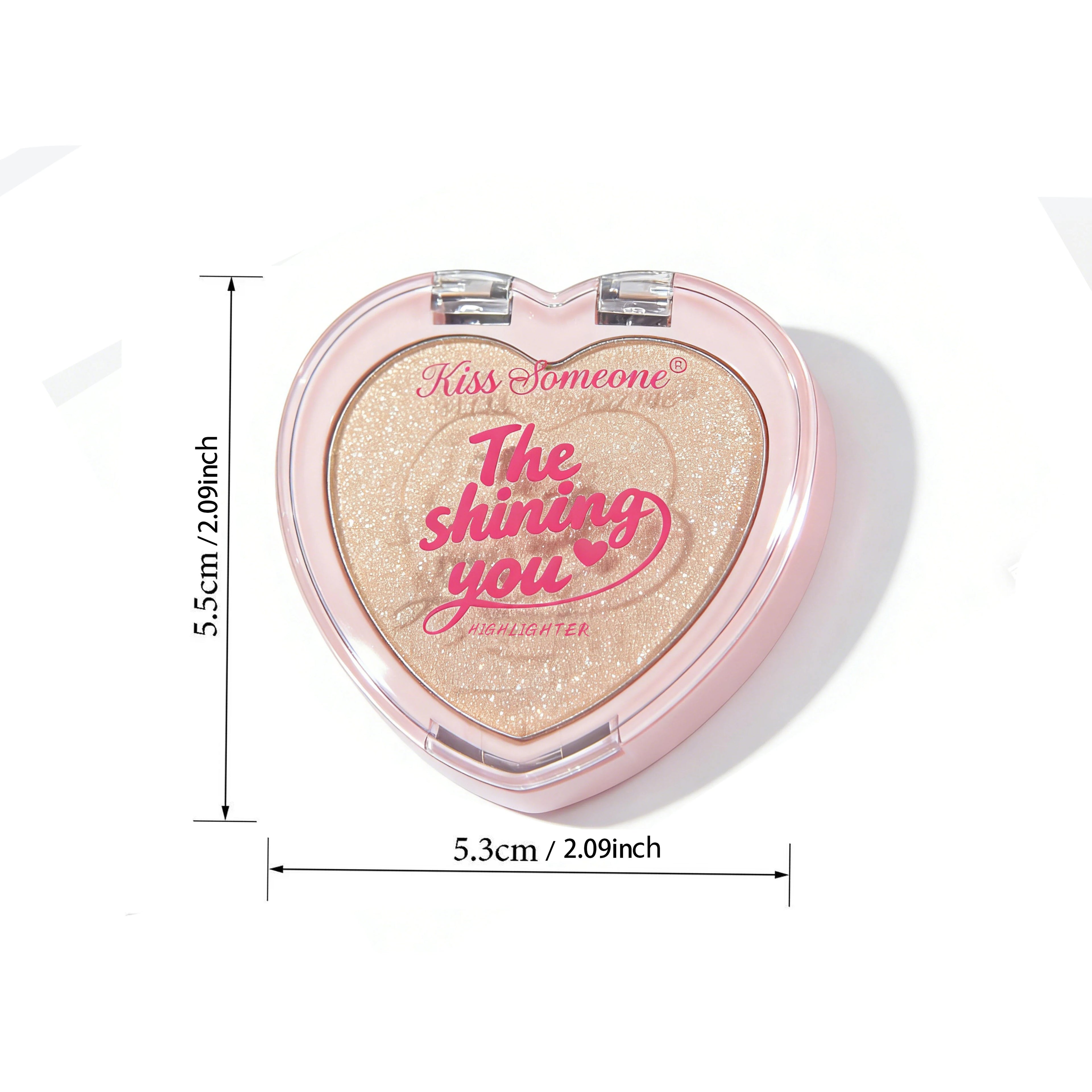Facial highgloss disc highgloss sparkle highlighter,long-lasting high-gloss disc,rich color palette suitable for Halloween use Qme