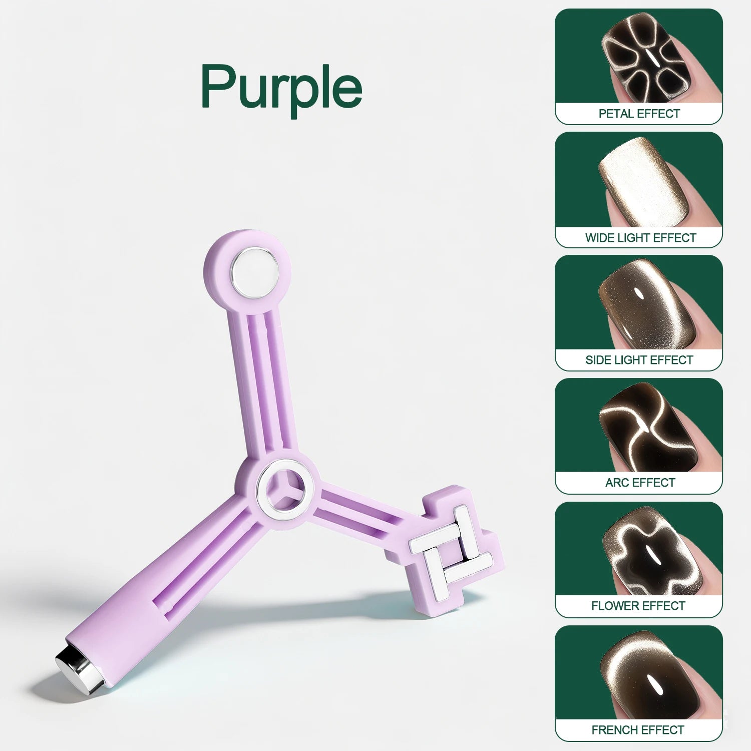 Nailpop 4-IN-1 Triangle Cat Eye Magnet Stick Strong Magnetic Nail Art Qme SHYCT-003