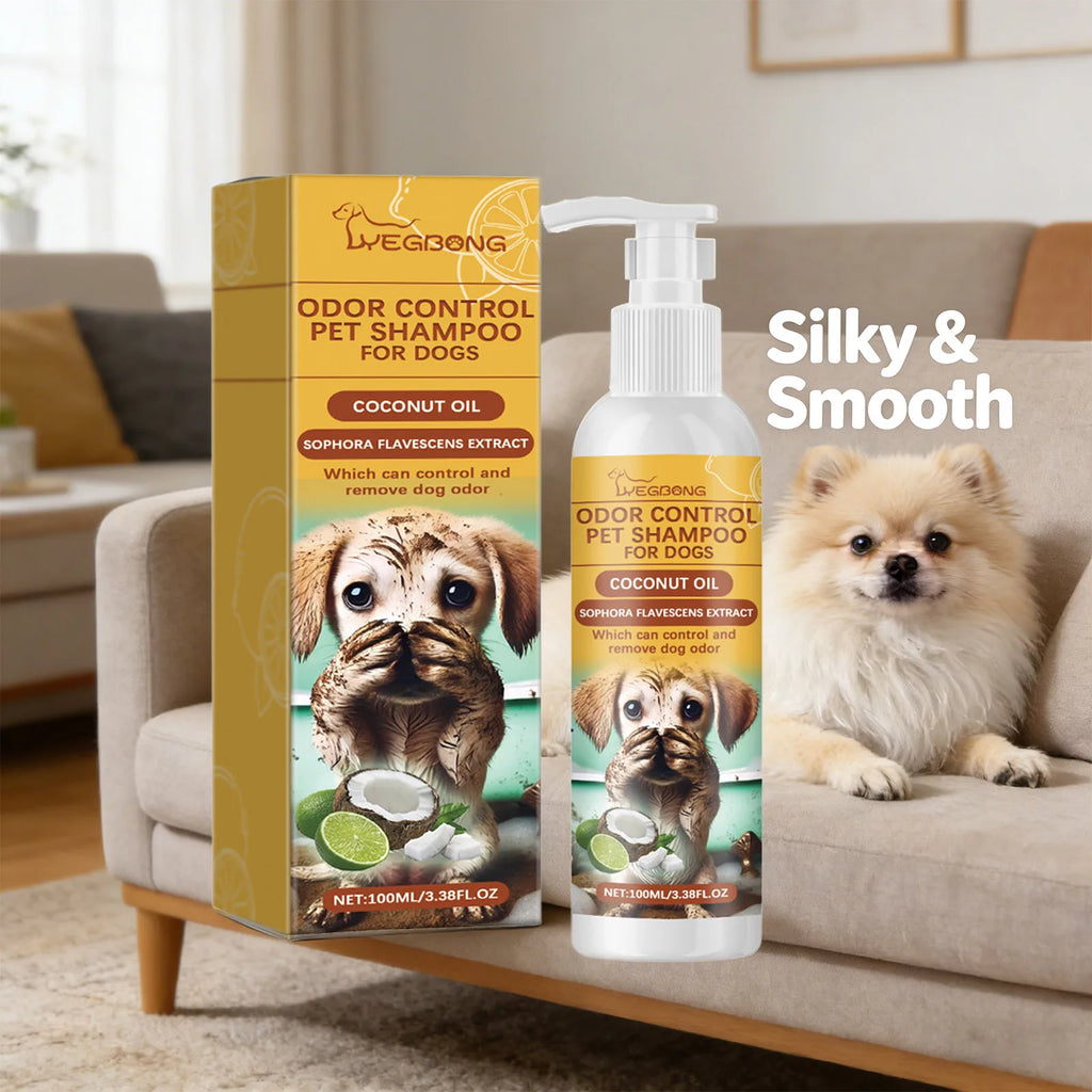 Hypoallergenic Dog Shampoo Removing Stain Eliminate Body Odors Relieve Itching Smooth Hair Without Tangling Pet Cleaning Shampoo Qme