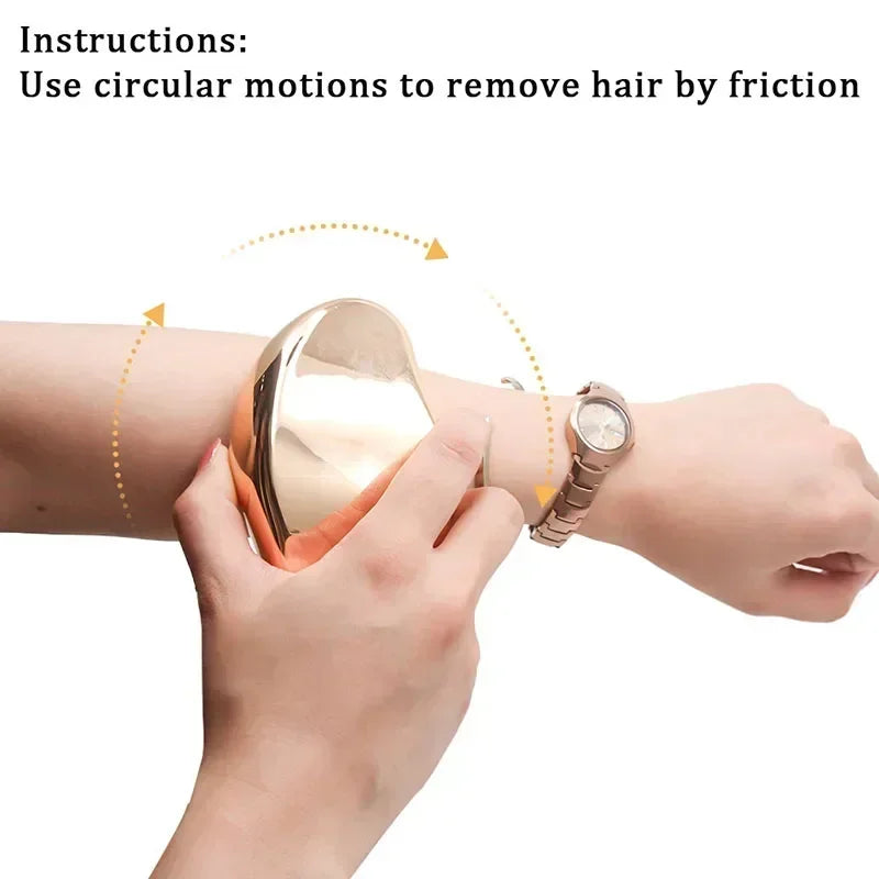 Crystal Hair Eraser for Adults Physical Hair Removal Eraser Portable Epilator Glass Hair Remover Painless Body Care Tools Qme