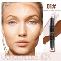 Double-ended Contour Stick Facial Contouring Three-dimensional Face Qme 01