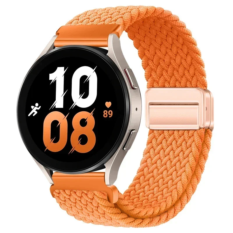 20mm 22mm nylon strap For Huawei watch 4/GT4/2/3 Pro Amazfit GTR 4 Magnetic breathable watchbands For Samsung Galaxy watch 6 5 4 Qme UNB0138OS For other 22mm