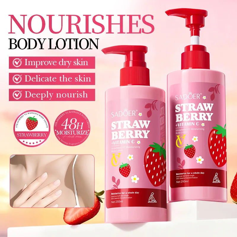 8 80fl Oz Strawberry Vitamin C Moisturizing Body Lotion Suitable Qme 250G