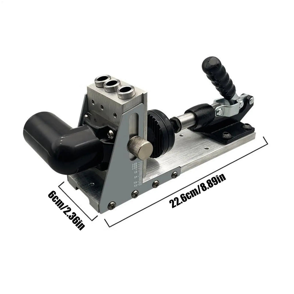 Drilling Guide Adjustable Hole Locator Precision Portable Punch Locator For Home Improvement Kitchen Cabinet Furniture Qme