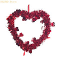 Multipurpose Valentine Door Hanger Wreath Event Home Beautification Qme red love heart CN