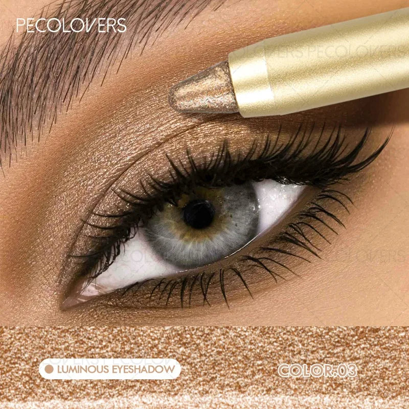 Metallic Shine Eye Highlighter Stick Smooth Blendable Waterproof Qme 03