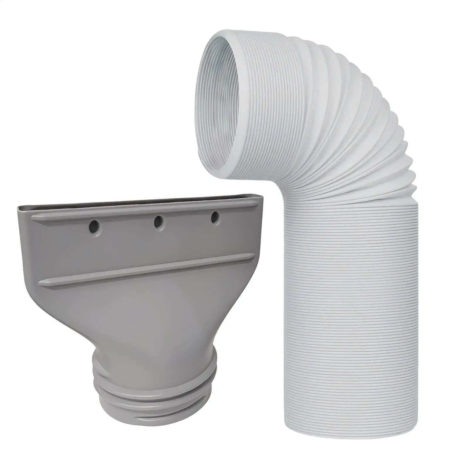 1.5m Ventilation Duct Vent Hose Portable Ac Hose Coupler Exhaust Hose Adapter Vent Tube Coupler Extra Long Air Conditioner Pipe Qme 130mm exhaust pipe