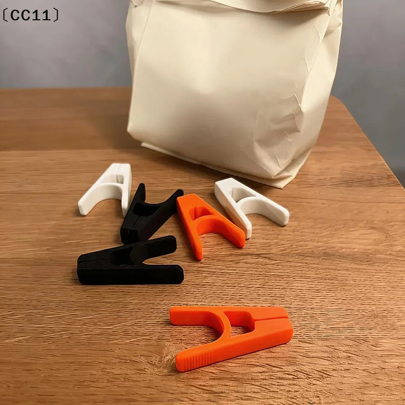 5 10 Random Colored Snack Bag Sealing Clips Easy Carry Food Packaging Qme