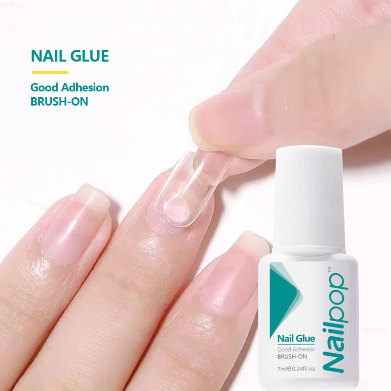 Nailpop 30 20 Nail Glue Strong Adhesive Fast Dry Fake Tips Rhinestone Qme