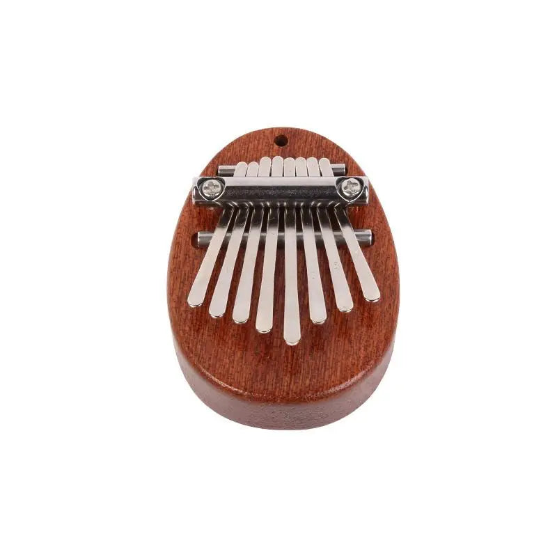 8 Key Mini Wooden Kalimba Exquisite Finger Thumb Piano Marimba Qme brown