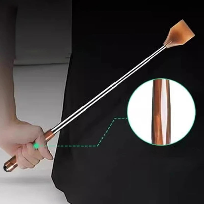 Extendable Magnetic Ball Hackle Back Scratcher Magnet Telescopic Qme