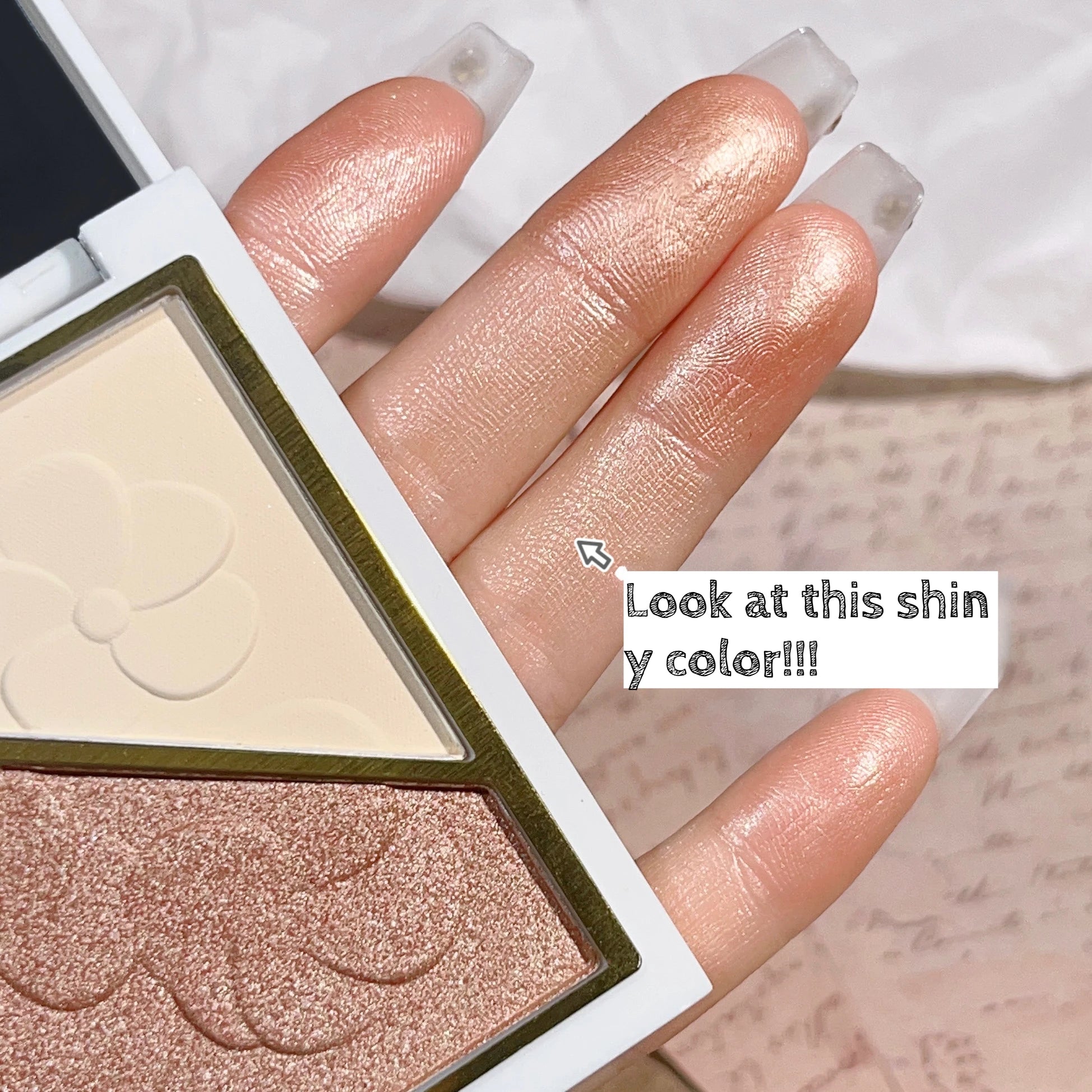 HISYI Contour Palette Three-in-one Pearlescent Matte Nose Shadow Eye Qme