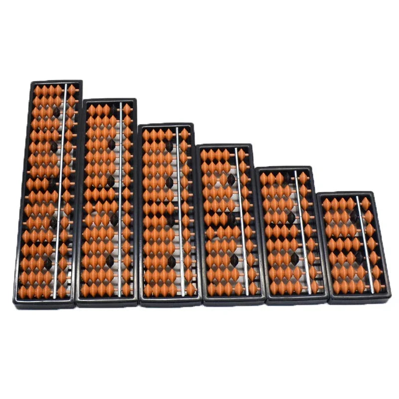 7 9 11 13 15 17 Digit Rods Standard Abacus Brown Bead Soroban Qme