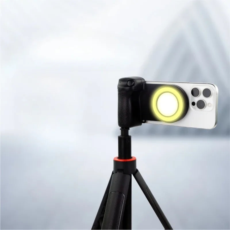Bluetooth Camera Assist Magsafe Magnetic Remote Selfie Handheld Stable Anti Shake Live Light Qme