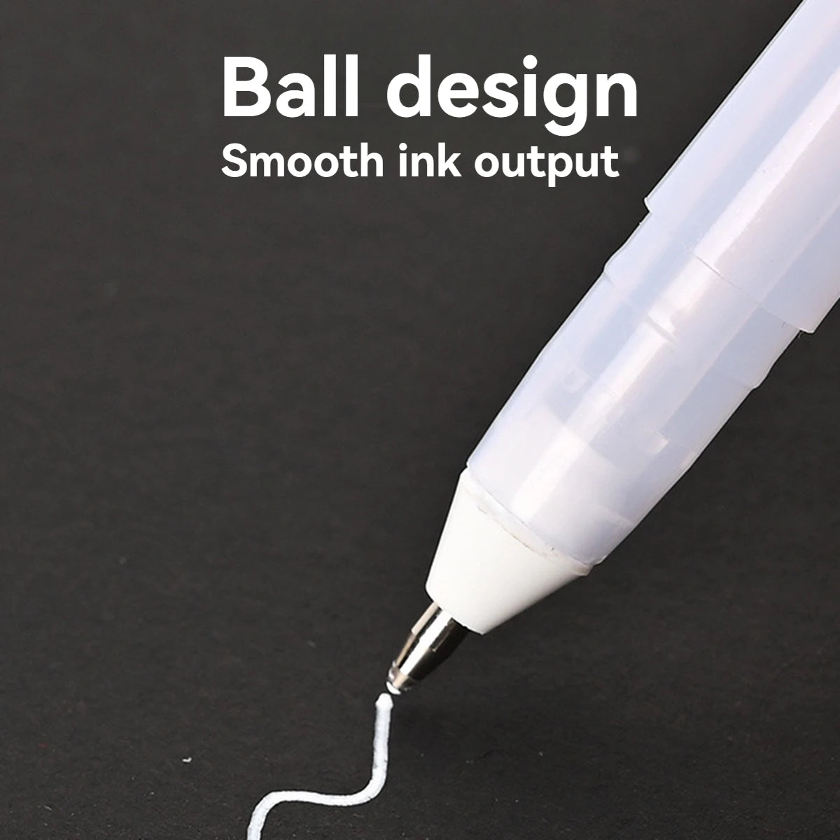 Gelly Roll Gel Pens for Journaling, Art, or Drawing - Classic White Ink - 05/08/10 Assorted Tip Sizes - 3 Pack Qme