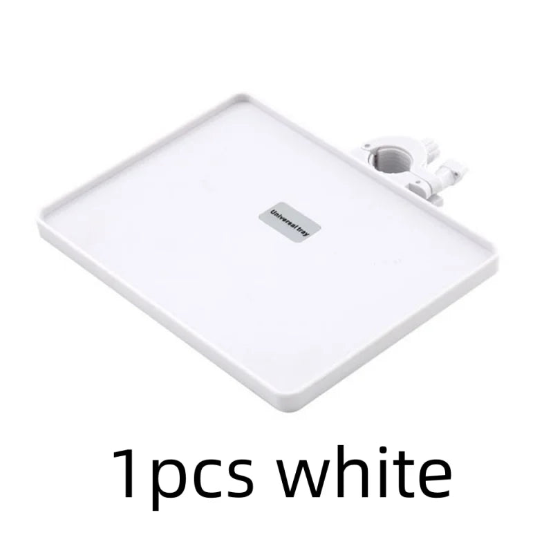 Adjustable Lash Tray Holder for Ring Light Clip On Organizer Stand for Eyelash Extension Beauty Accessories Qme 1pcs white