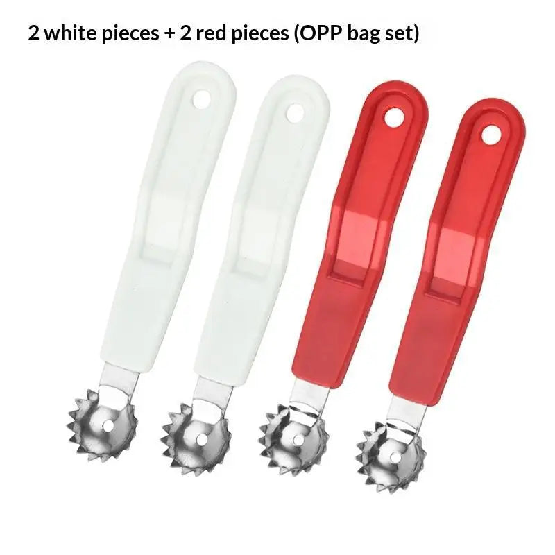 1 Cherry Pitter Tool Stainless Steel Head Non Slip Handle Home Qme 4PCS