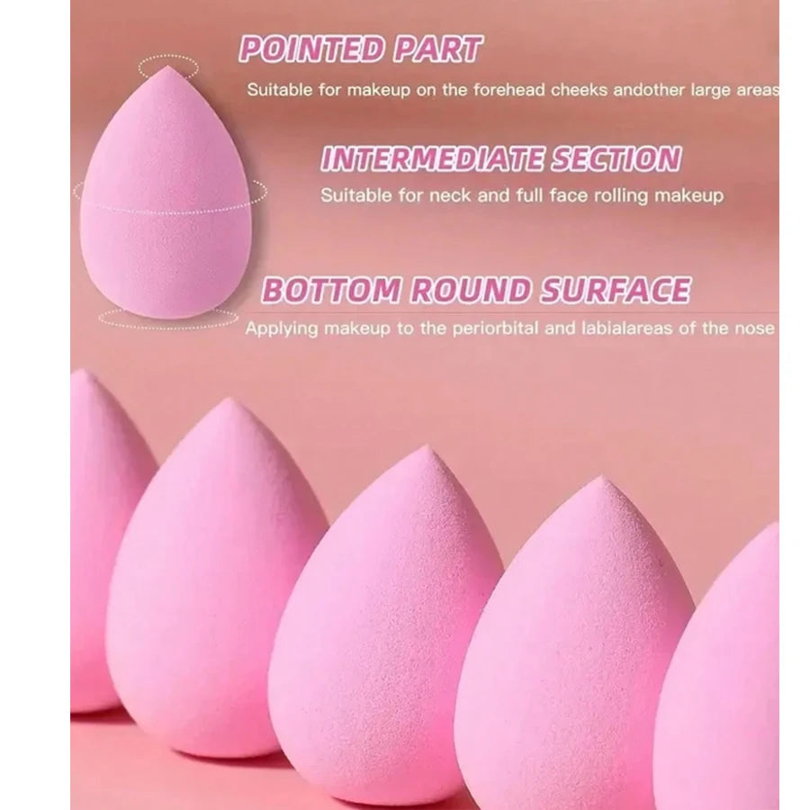 Mini Finger Puff Beauty Cosmetic Foundation Sponge Makeup Blender Qme