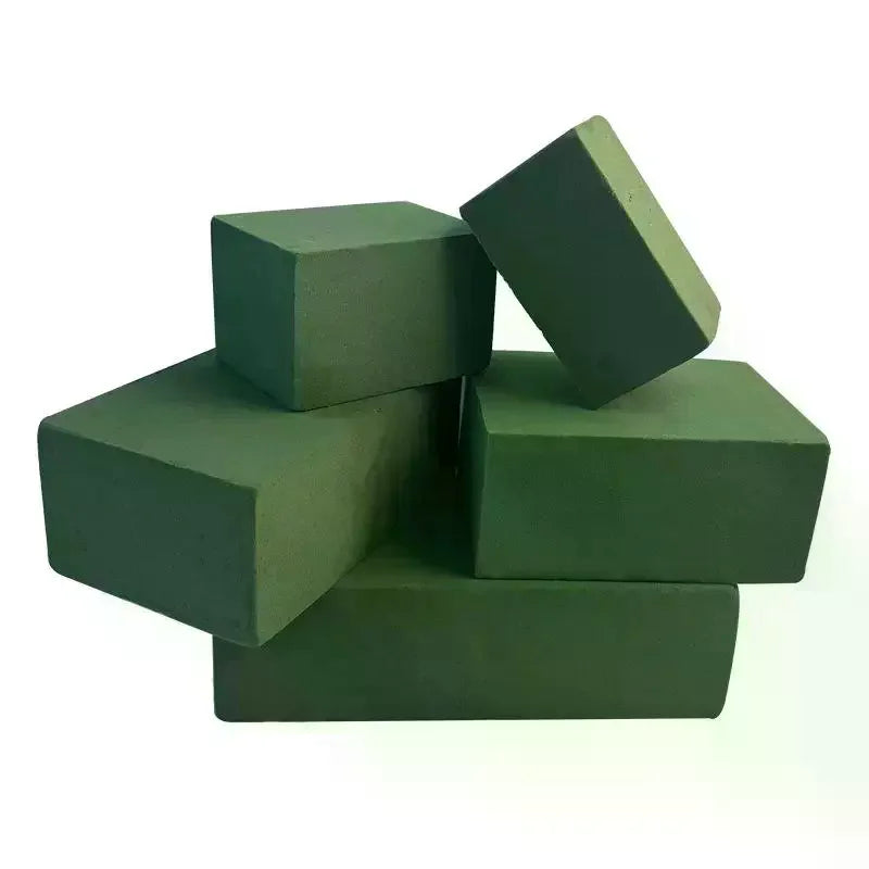 4Pcs Wet Floral Foam Blocks For Fresh And Artificial Flowers Home Wedding Party Holiday Decorations Qme
