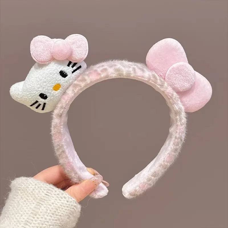 Hellokitty Cute Cartoon Headband Versatile Washing Face Applying Qme 7