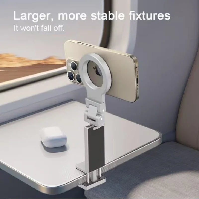 Travel Mobile Phone Magnetic Suction Bracket Magsafe Portable Clip Qme