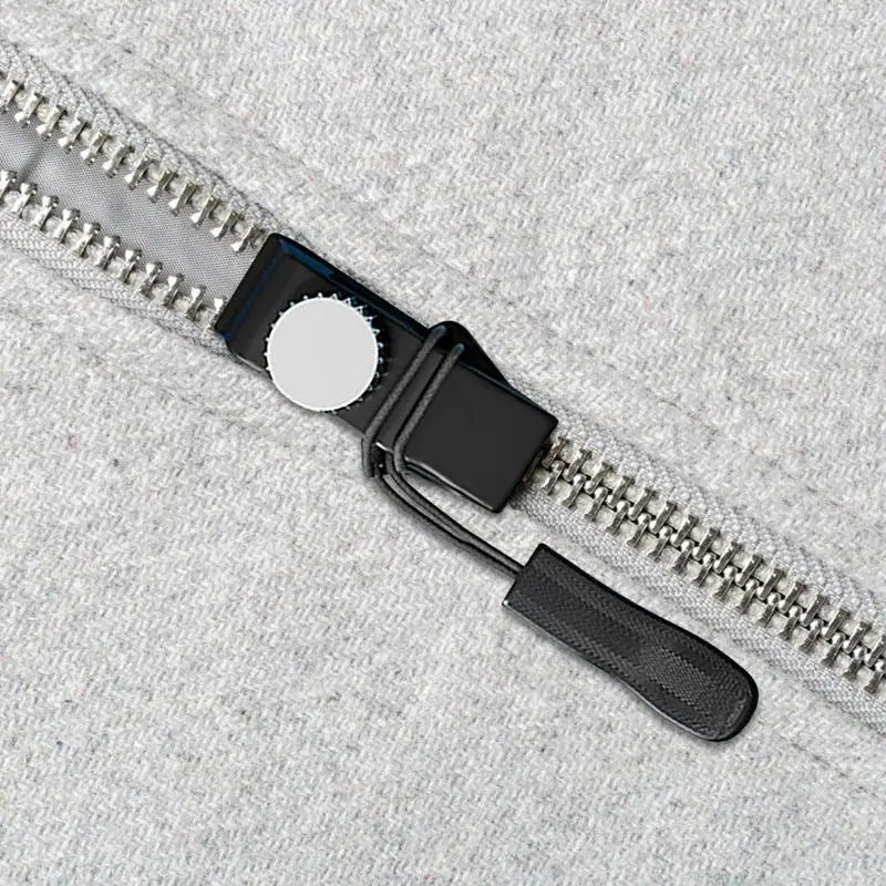 Zipper slider Repair Kit Quick Instant Detachable Zipper Head Replacement Zipper Slider Pull For Jacket Bags Coat Free Sewing Qme