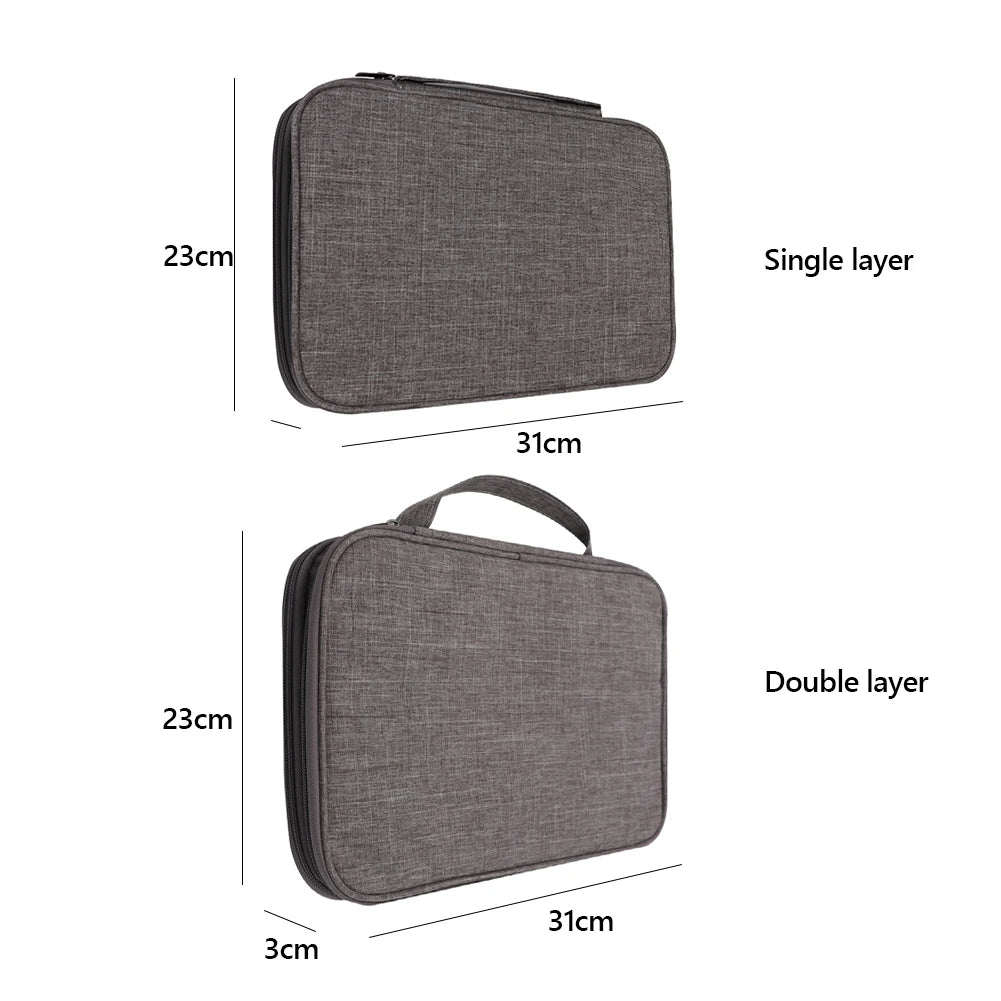 Portable Watchband Travel Pouch Box for Watch Band Multifunction Watch Strap Organizer Band Storage Pouch Qme