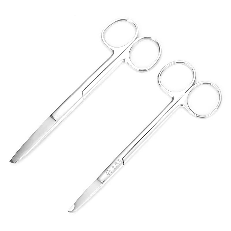 Remove Suture Scissors Stainless Steel Medical Trim Crescent Notch Qme