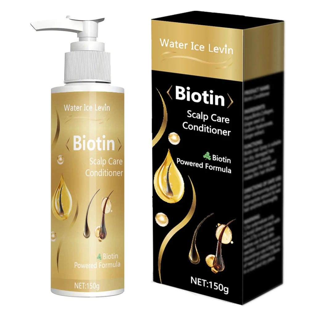 A biotin conditioner containing collagen and grape seed oil, which can deeply nourish hair and enhance vitality Qme Nourishing