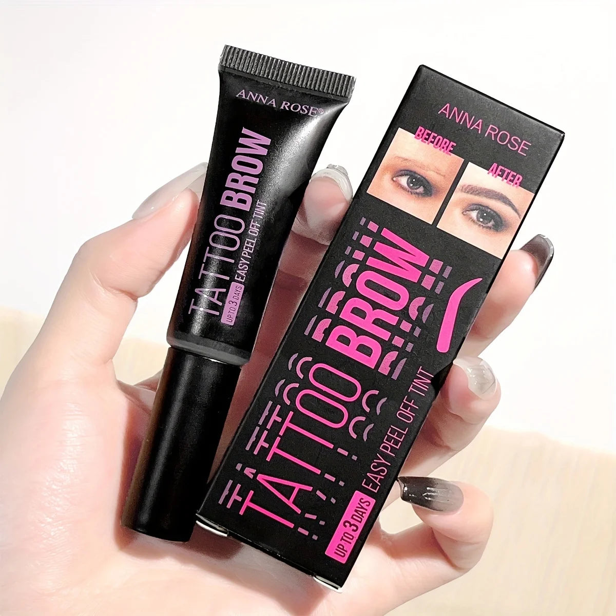 Professional Eyebrow Enhancers Cream Women Natural Liquid Dyeing Eyebrow Set Brow Tattoo Pigments Lasting Waterproof Eyebrow Gel Qme