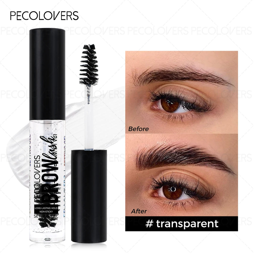 Transparent Eyebrow Gel Black Cap Shaping Waterproof Suitable Qme 01