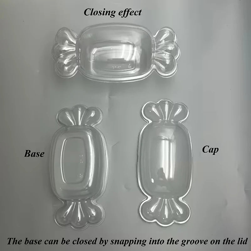 20-piece Candy-shaped Cake Box - Perfect For Desserts, Cakes, Fruit Salads, Etc., Suitable For Holiday Events, Birthdays, Etc Qme