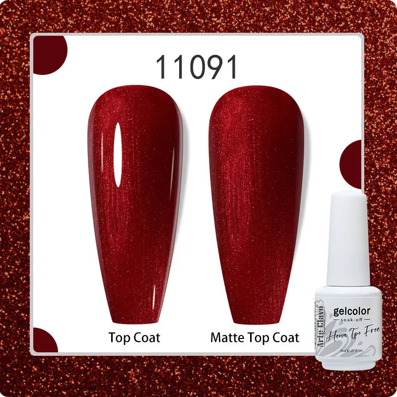 Arte Clavo HEMA TPO White Bottle 180 Colors Series Semi-permanent Gel
