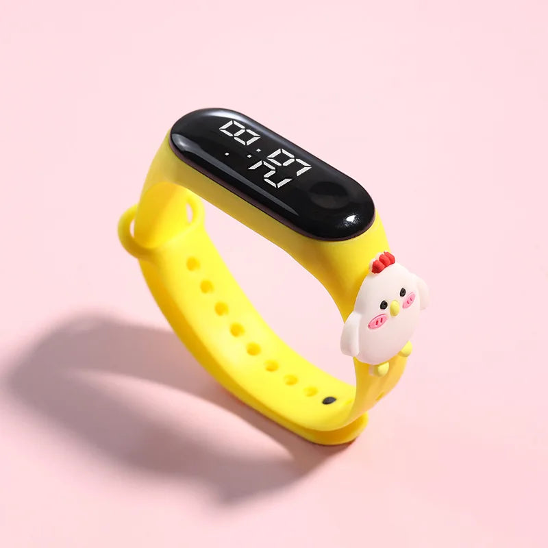 Kids Watch Watch Reloj Smart Watch LED Children Watches Bracelet Cartoon Digital Ladies Watch for Girls Waterproof Clock Gift Qme